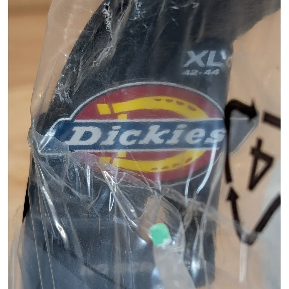 Dickies‎ Mens Black Leather Belt XL 42-44 Workwear Stitched 11DI020046 New